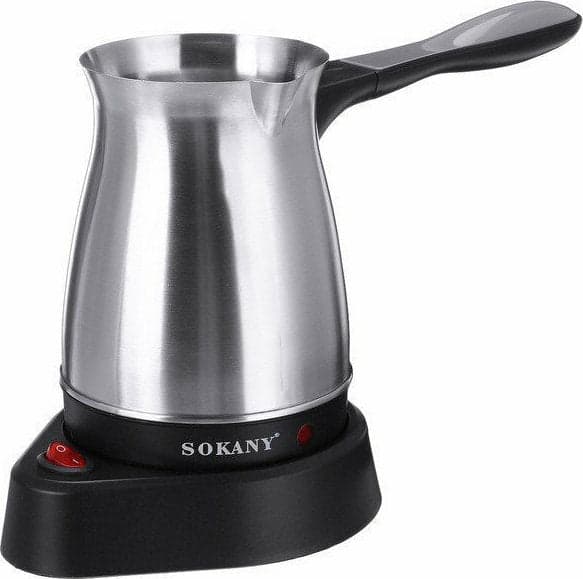 Ηλεκτρικό Μπρίκι Sokany 600W με Χωρητικότητα 500ml Inox