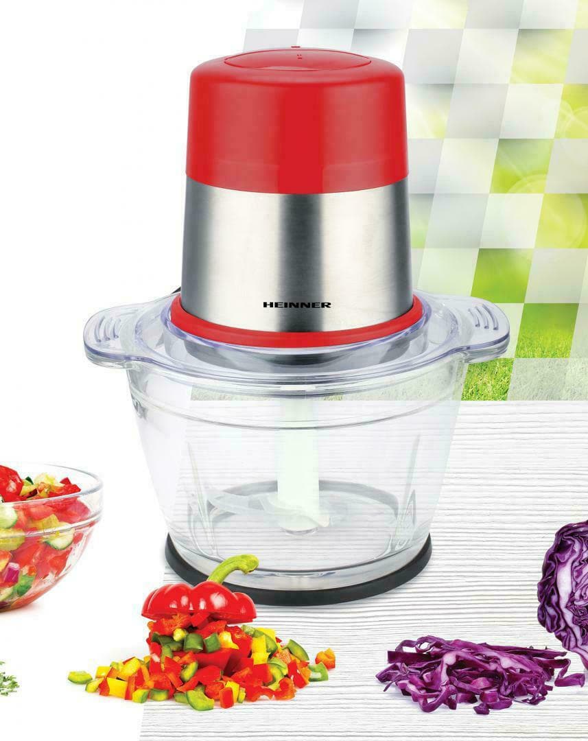 ΠΟΛΥΚΟΠΤΗΣ MULTI HEINNER HMC-D300RD ΜΕ ΓΥΑΛΙΝΟ ΔΟΧΕΙΟ 1L