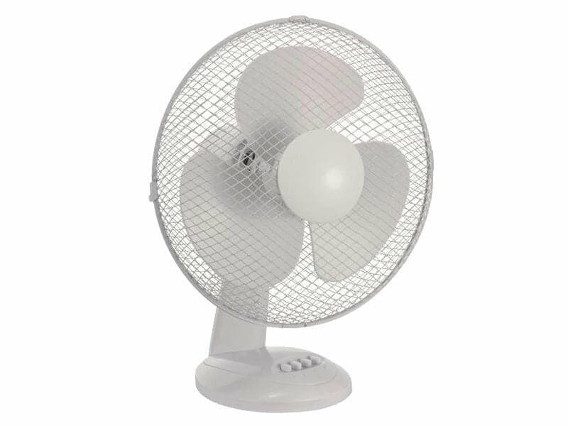 ΑΝΕΜΙΣΤΗΡΑΣ ΕΠΙΤΡΑΠΕΖΙΟΣ EUROLAMP 147-29040 ΛΕΥΚΟΣ Φ40 55W