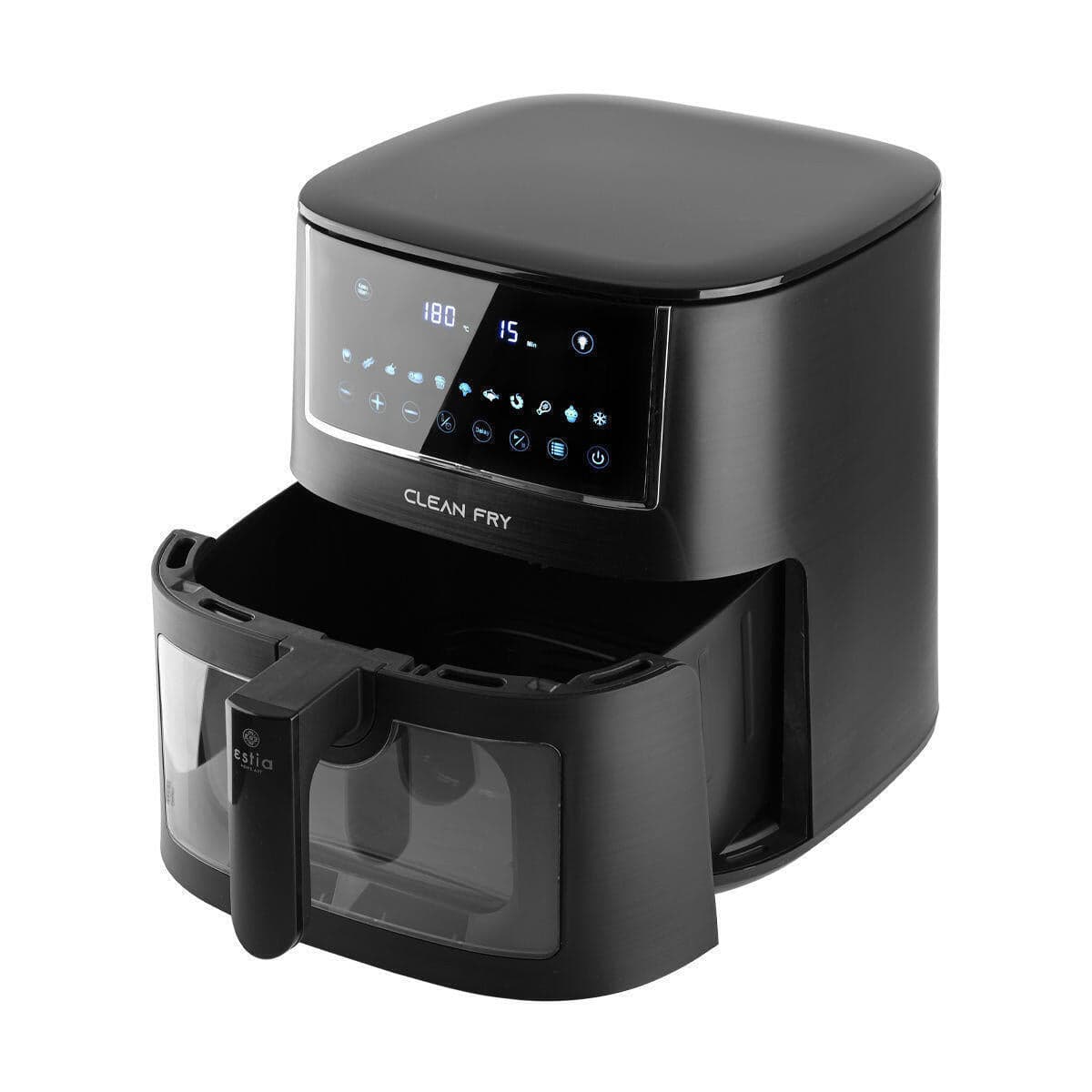 ΦΡΙΤΕΖΑ ΑΕΡΟΣ ESTIA CLEAN FRY XL 1650W 7.2L ME ΨΗΦΙΑΚΗ ΟΘΟΝΗ & 8 ΠΡΟΓΡΑΜΜΑΤΑ