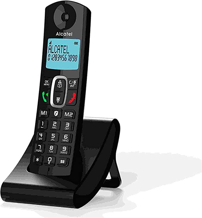 ΑΣΥΡΜΑΤΟ ΤΗΛΕΦΩΝΟ ALCATEL ΜΕ ΑΝΟΙΧΤΗ ΑΚΡΟΑΣΗ ΜΑΥΡΟ