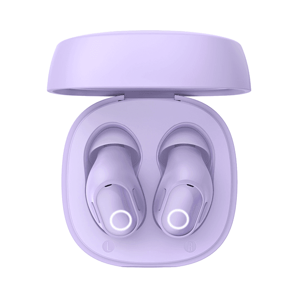 Ακουστικά Baseus Bowie WM02 In-ear Bluetooth με Θήκη Φόρτισης Μωβ