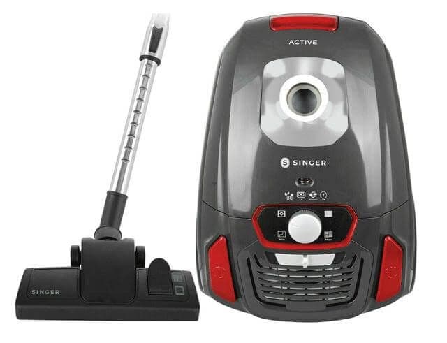 ΗΛΕΚΤΡΙΚΗ ΣΚΟΥΠΑ SINGER VCG-206030 - 600W, 3.5L Γκρι - εικόνα 1