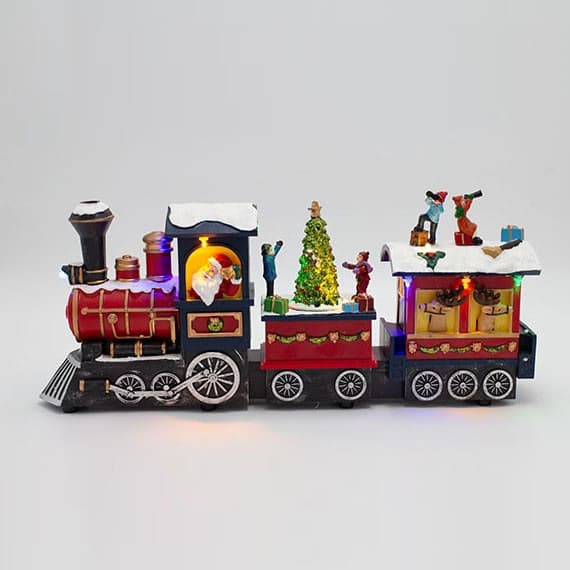 ΤΡΑΙΝΑΚΙ, EUROLAMP 600-47934 ΜΕ ΦΩΣ ΚΑΙ ΚΙΝΗΣΗ, ΜΠΑΤΑΡΙΑΣ, 38.2x8.3x17.5cm - εικόνα 1