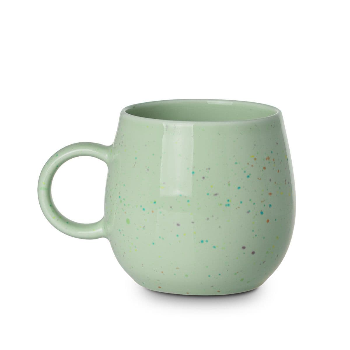 ΚΟΥΠΑ ESTIA 07-35457 SPECKLE POP NEW BONE 480ml ΠΡΑΣΙΝΗ - εικόνα 1
