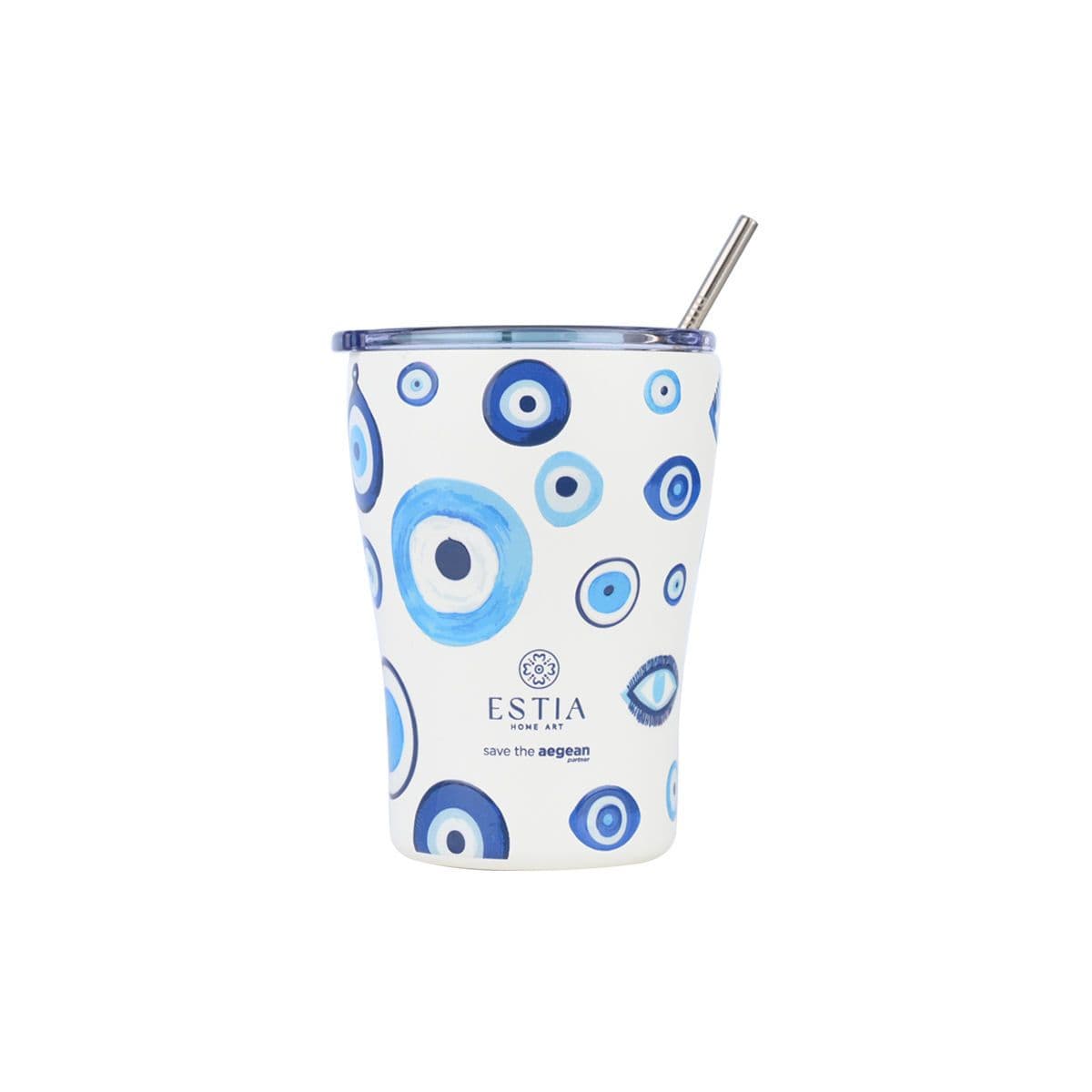 ΘΕΡΜΟΣ ESTIA01-31749 COFFEE MUG SAVE THE AEGEAN 350ml SPIRIT OF LUCK