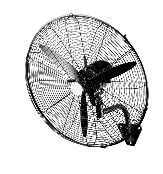 ΑΝΕΜΙΣΤΗΡΑΣ ΤΟΙΧΟΥ ΜΕΤΑΛΛΙΚΟΣ AIRFUN 804642 180W Φ65cm ΤΗΛΕΧΕΙΡΙΖΟΜΕΝΟΣ ΜΑΥΡΟΣ