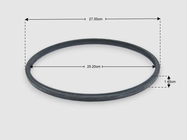 ΛΑΣΤΙΧΟ ΚΑΠΑΚΙΟΥ ΧΥΤΡΑΣ SITRAM 8L 27CM ΕΛΕΓΜΕΝΟ ΑΠΟ ΤΟ ΧΗΜΕΙΟ - εικόνα 1
