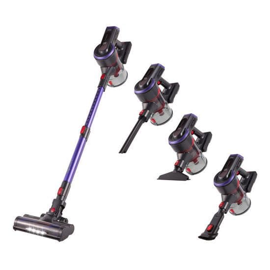 Σκούπα επαναφορτιζόμενη PRVC-40483 Primo Apollo 25.9V BL DC μοτέρ Μωβ